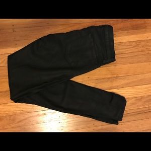 J Brand wax coated demin skinny jeans